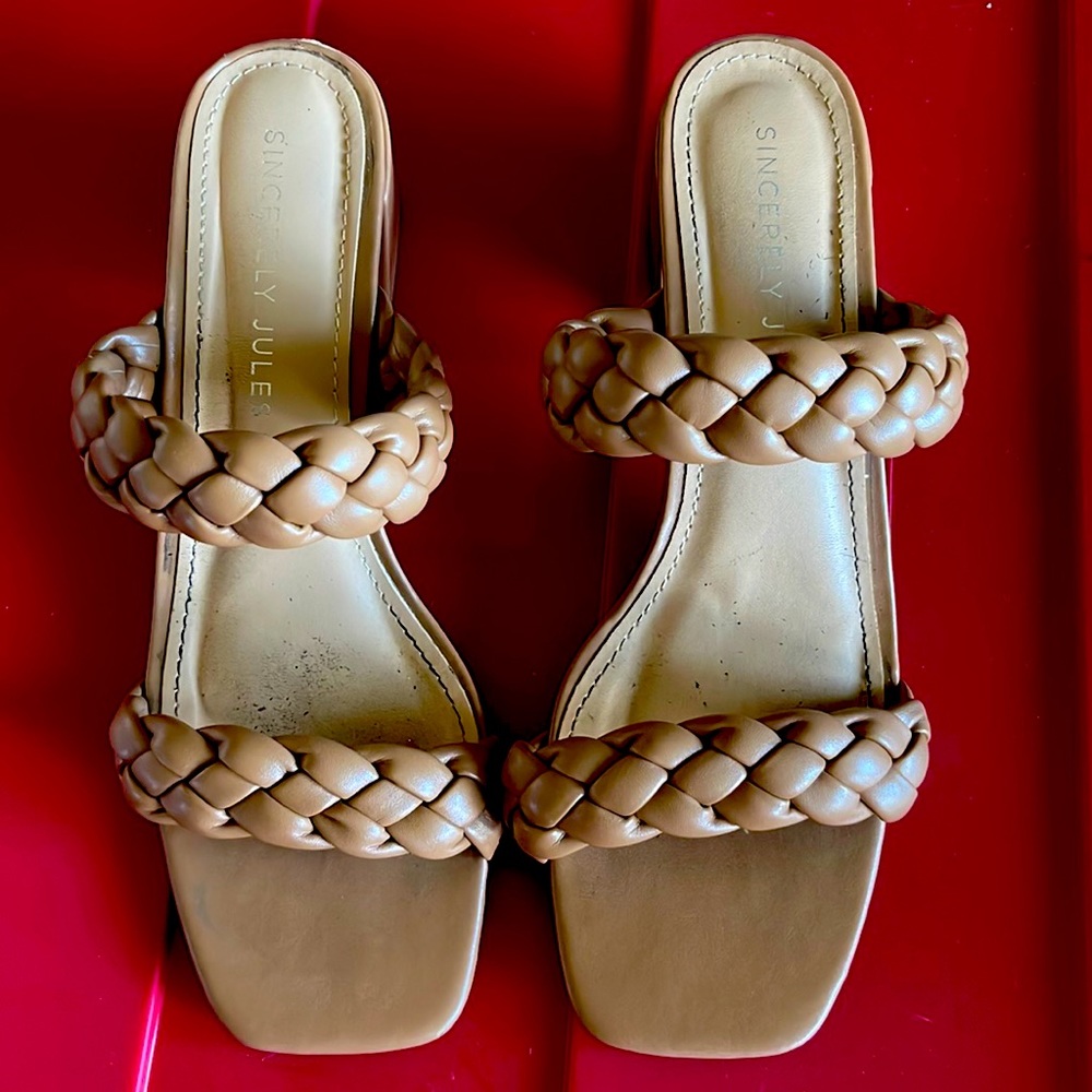 Women’s size 10 sincerely Jules nude heels